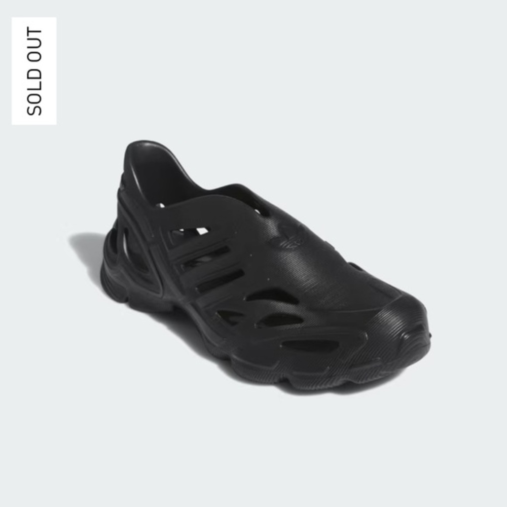 Black Adidas Adifoam shoes men’s size 9M, NO BOX